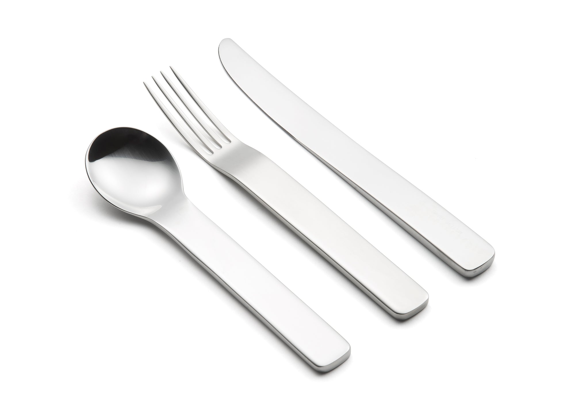 Minimal Three-Piece Cutlery