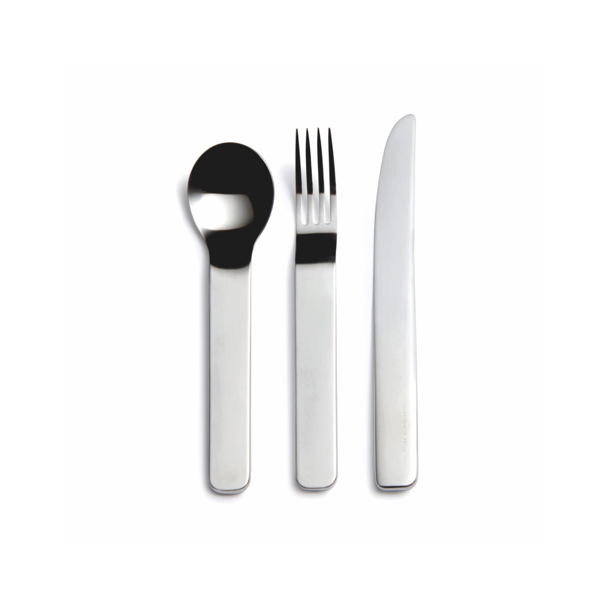 Minimal Three-Piece Cutlery